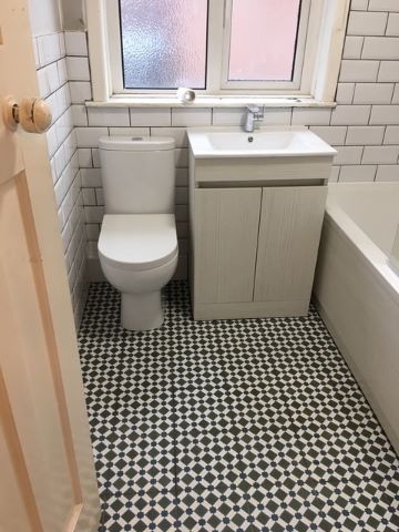 Revitalised bathroom